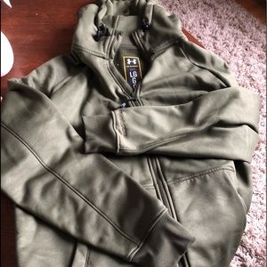 Under Amour Men’s Green Hoodie Zip up
